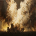 **Hyperreal conceptual paintings style, intriguing and enigmatic-cinematic atmosphere, clear image, surrealism, the dark tower, hdr, highly detailed, style raw --p zhav629 --chaos 10 --exp 10 --s 5 --ar 3:2 --v 7.0** - Image #4 <@1008993788670263326>
