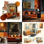 **Imagine a page done by an interior designer for some colours that were wealthy together and some nice furniture SODA really elegant page looking at a burnt orange sofa and other components like lamps and paintings inside tables and materials that work with it in a very very nicely composed a three page** - <@882007902867578961> (fast)
-# Create, explore, and organize on [midjourney.com](<https://midjourney.com/imagine?from_discord=1>)