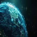 **global sustainable energy brand concept, futuristic green energy network surrounding the earth, clean technology and renewable energy visualization, blue and green color palette, soft glowing energy flows, dark premium background, corporate innovation atmosphere, high-end futuristic technology image, cinematic lighting, minimal and elegant composition --ar 16:9 --v 6.0 --raw** - Image #2 <@1123341976004202606>