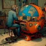 **<https://s.mj.run/JGGUA8uc3gQ> a continental drift stea punk operating with the machine --v 7.0 --raw** - Image #4 <@1071135204846096475>