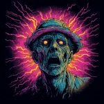 **world of horrific dreams / taut thriller / B-movie / geomagnetic storm / mind-bending blend of horror and gripping science fiction adventure / noir classic / primal / raw / stunning / unforgettable / homesteader / nightmare fuel / industrial dyad glitch --no women, girls, females, borders, collages, frames, split screens** - Image #2 <@1080572898269466724>
