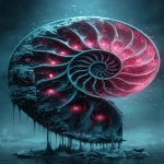 **ammonite amanita ink blotter psychedelic kiss a serpent, holographic scifi fui hud ui --ar 2:3 --s 666 --p ajjw9qi --v 7.0** - Image #2 <@788265797444173834>