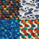 **penrose tiles --tile --s 250 --v 7.0** - <@1071135204846096475> (relaxed)