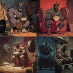 **the swole prince of darkness doing heavy squats and eating oats** - <@538878031226470440> (relaxed)