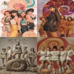 **K-pop magazine cover. It shows a girl band and ammonite amanita. --ar 2:3 --c 5** - <@1052958752749387917> (relaxed)
-# Create, explore, and organize on [midjourney.com](<https://midjourney.com/imagine?from_discord=1>)
