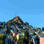 **a Bernal hill San Francisco in the style of theo van doesburg --ar 16:9** - Image #1 <@1061324437334544496>