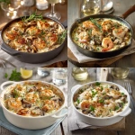 **Cassolette de Saint-Jacques aux crevettes et aux champignons Préparation: 35 min Cuisson: 40 min Voici les ingrédients dont vous avez besoin et la préparation: Ingrédients (4 personnes): 12 noix de Saint-Jacques 12 crevettes roses cuites 300 g de champignons de Paris 2 oignons 1 gousse d’ail 150 ml de vin blanc 200 ml de crème fraîche épaisse 2 c. à soupe de farine une dizaine de branches de persil frais 1 c. à soupe d’huile d’olive 1 noisette de beurre Sel, Poivre Préparation de cassolette de saint-Jacques aux crevettes et aux champignons Epluchez, dégermez et émincez finement les oignons et l’ail. Nettoyez les champignons de Paris avec un torchon humide. Tranchez-les en fines lamelles. Faites chauffer l’huile d’olive dans une poêle. Faites fondre les oignons et l’ail émincés. Lorsqu’ils commencent à devenir translucides, ajoutez les lamelles de champignons et faites-les revenir pendant une dizaine de minutes. Pendant ce temps, décortiquez les crevettes. Lavez et séchez le persil frais dans du papier absorbant. Hachez-le. Faites fondre la noisette de beurre dans une seconde poêle. Dorez-y à feu vif les noix de Saint-Jacques pendant 2 minutes sur chaque face puis ôtez-les du feu. Dans chaque cassolette, dressez 3 noix de Saint-Jacques, 3 crevettes et la poêlée de champignons aux oignons et à l’ail. Parsemez de persil haché. Préchauffez le four à 200°C. Réalisez la sauce qui viendra napper vos cassolettes de Saint-Jacques aux crevettes et aux champignons. Délayez la farine dans quelques cuillerées de vin blanc. Déglacez ensuite la poêle de cuisson des Saint-Jacques avec le restant de vin blanc. Ajoutez la crème fraîche épaisse et la farine délayée. Faites épaissir à feu moyen tout en remuant à l’aide d’une cuillère en bois. Répartissez la sauce dans les [...]** - <@973631140374130748> (relaxed)