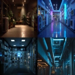 **A photo of an air conditioning showroom taken with dim lighting --ar 16:9** - <@352111620748607509> (fast)