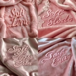 **a luxurious all-typography logo that reads "Soft Girl Era", featuring elegant cursive script that is soft, feminine, and girly, embossed into a smooth blush-pink suede background, the letters themselves have a plush suede texture with subtle highlights and shadows, softly lit with natural diffused lighting, ultra-realistic fabric detail, shallow depth of field, high resolution, minimalistic composition, no extra icons or symbols, focus entirely on the typographic suede logo on the suede backdrop --ar 1:1 --v 6.0 --s 250 --raw** - <@1070056867990085722> (fast)
-# Create, explore, and organize on [midjourney.com](<https://midjourney.com/imagine?from_discord=1>)