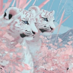 **🐅🧡🐆 --sref 6035664444 --sw 1000 --exp 100 --stylize 1000 --ar 4:5 --q 4** - Image #3 <@948741381743083580>