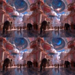 **a fantasy world full of color and light, like heaven and earth where all human beings and animals get along and are in unity with themselves and god, angels flying in the sky, people floating up to the sky in a rapture, futuristic, hyper realistic --v 7.0** - Variations (Region) by <@790739750008127498> (fast)
-# Create, explore, and organize on [midjourney.com](<https://midjourney.com/imagine?from_discord=1>)