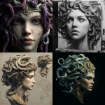 **the beautiful goddess medusa. Realistic --v 7.0** - <@1238241572940943414> (fast)