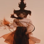 **Anime Movie Still, a handsome man, evil king, cinematic, depth effect, full body, magic, monsters, demons, dark, dark magic, ominous, opalized wood --raw --niji 6 --p w36chcu vv1gqvp --ar 9:16 --sref 2084662010** - Image #3 <@347448894403379200>