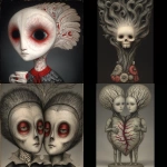 **surrealist xiphoid bone opalized wood abstract --chaos 100 --sref 4945303416 301077596 --stylize 1000 --p ld1lwhb** - <@1057110090387296366> (relaxed)