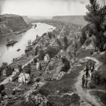 **Dry plate negatives, Panoramic photographs, Valley of the Mississippi from Winona, Minn, created 1898 --ar 3:2** - Image #1 <@747396158858723338>