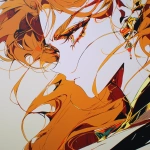**original anime character, [concept], side profile close-up, sharp silhouette, flowing clothing, defined expression; hand-drawn anime style, thick bold outlines, cel-shading, visible sketch lines, crosshatching; fully colored cel-anime palette with strong hues; clear line art, uncluttered background; [costume]; ultra-detailed, sharp focus --niji 6 --s 250 --no grayscale, photorealism, 3d render, bloom, text, watermark --raw** - Image #4 <@266429059049848832>
