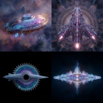 **spaceship with a kirlian-Kaleidochromic warp-engine --v 7.0** - <@1018138887199129620> (relaxed)