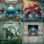 **a pokemon tcg with stats and info of "The monochronolith" --ar 3:4** - <@391048027051261958> (relaxed)