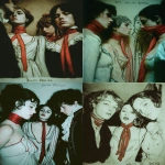 **<https://s.mj.run/iOochzqrgsM> <https://s.mj.run/wS8RZ66Avuw> Digital photograph, young women and men at a strange party, Bal des Victimes, Reign of Terror, post revolution, Directory period, Paris 1796, Guillotined Relatives, Digital photograph, Red Ribbon/String Choker, green tones, blue tones, wood grain, Georg Baselitz painting, Coiffure à la Titus, Mourning Clothes, Decadence & Hedonism, Macabre Salutation, Royalist/Political Gatherings. --iw 0.8 --ar 4:5 --chaos 7 --raw --v 7.0** - <@988364629556199494> (fast)