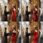 **Red renaissance dress rich --ar 3:2 --v 6.1** - Variations (Region) by <@583370851768860679> (fast)