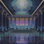 **retrocyber synthbelle epoquewave throne room --v 7.0 --p w6x4hfv --s 50** - Image #1 <@997245562065789039>