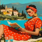 **emo vintage travel brochure --p v72x35v o4l8lp8 --ar 3:4** - Image #1 <@948741381743083580>