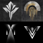 **Art Deco Noir Iridium Logo --p 9uhxc6m --v 7.0** - <@834468597551333468> (relaxed)
-# Create, explore, and organize on [midjourney.com](<https://midjourney.com/imagine?from_discord=1>)