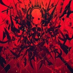 **comic book Cel-shaded anime style with bold clean linework, chaotic hand-drawn graffiti doodles covering the entire canvas, dense overlapping scribbles, arrows, crowns, faces, chaotic tags and symbols, high-energy sketch style, glowing red spray-paint strokes against deep black background, heavy contrast, messy street-art vibe, all elements strictly in red tones, ultra-stylized and bold --niji 6 --ar 16:9** - Image #1 <@257221362568003584>