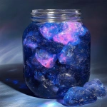 **fulgurite fluorescent jelly --ar 3:4 --p jd7xn9k** - Image #2 <@948741381743083580>