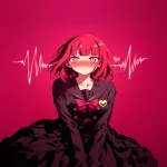 **Anime art horror anime, diesel-electricore electrowave gamawave waveform waving waverly tidal-wave-like, woman cutely dressed in her half uniform half zig-zag yellow-black dimensional vortexes --niji 6 --ar 4:5** - Upscaled (Creative) by <@372629349565988865> (fast, stealth)