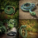 **Snake garden hose --ar 5:4 --v 7.0** - <@917419257179033640> (fast)