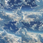 **cirrocumulus, in the style of bekisnski and Yoji Shinkawa --ar 16:9** - Variations (Strong) by <@549152867295035392> (fast)
-# Create, explore, and organize on [midjourney.com](<https://midjourney.com/imagine?from_discord=1>)