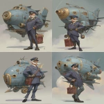 **an airshipcaptain named Mr. Dendrokinetic --ar 5:7 --v 7.0 --raw** - Variations (Strong) by <@1071135204846096475> (relaxed)