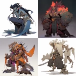**Character Creature; nagssugtoqidian orogeny --niji 5 --style expressive** - <@926596241574461530> (fast)