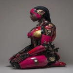 **Cyber objet d'art --p djcuvnt --ar 3:4** - Image #1 <@948741381743083580>