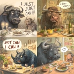 **I can't stand megafauna at dinner, mom! "I JUST CAN'T!"** - <@538878031226470440> (fast)
-# Create, explore, and organize on [midjourney.com](<https://midjourney.com/imagine?from_discord=1>)