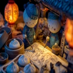 **Paper-Craft Ludicrous-Detail Drawn-Intricate Magic-Lights Manga-Cover, Dramatic Retelling of the Story of Xiaolongbao's Soup-Dumpling's Glorious Rise To Fame and how They Conquered the World with One Easy Trick, Maximalist Graffit, Chairoscuro-deep-color-splash --ar 3:2 --v 7.0** - Upscaled by <@426654487248109579> (relaxed)