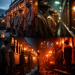 **a cinematic film still of a old western train carriage with blindfolded cowboys with nooses around their neck and lawmaker sheriffs standing on platforms outside the train --s 250 --v 7.0 --p tvxiigz** - <@873411100627042354> (fast)
-# Create, explore, and organize on [midjourney.com](<https://midjourney.com/imagine?from_discord=1>)
