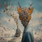 **deep fake surrealism <https://s.mj.run/nZVub3jGHVE> --ar 7:5 --v 7.0** - Image #4 <@1071135204846096475>