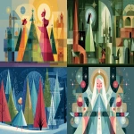 **vector image: a Christmas hey in the spirit of Mary Blair, but modern --ar 3:2** - <@1074888048279552010> (fast)
-# Create, explore, and organize on [midjourney.com](<https://midjourney.com/imagine?from_discord=1>)