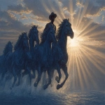 **Ernie Barnes art at Christmas, buffalo soliders 8k, --chaos 99 --ar 8:5 --exp 50 --stylize 750 --v 7.0** - Image #4 <@843177938186797076>