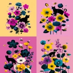 **<https://s.mj.run/_Bf8e7vKK-U> a children's book illustration loose scribble of flowers, a cat, a mouse, bees and butterflies, for Vogue --ar 9:11 --q 2 --p s7fydcn iod5bh5 --v 7.0 --raw --sref <https://s.mj.run/xudabFKUr0c> --s 220 --iw .50 --sw 50** - <@1059292469474373672> (fast, stealth)
-# Create, explore, and organize on [midjourney.com](<https://midjourney.com/imagine?from_discord=1>)