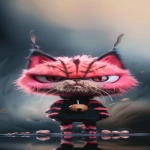 **Mangy cat with fleas figure --ar 3:7 --p f6gpn1a --v 6.0** - Image #2 <@974789918188535848>