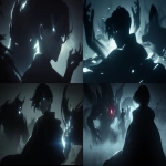**Anime movie PV, a man fighting off monsters, double exposure, cosmography --ar 16:9 --sref 1960353080 --profile eq9ed63 --niji 6 --raw** - <@347448894403379200> (fast, stealth)