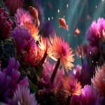 **ultra realistic,HD, 4k, HDR, HFR, 120 fps, nikon, coral reef with living biomechanical slime, glossy, shiny, colorful --ar 3:2 --quality 4 --stylize 500 --v 7.0** - Image #4 <@1014981691850371152>