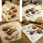 **<https://s.mj.run/ecTs1jMqoQw> drawing on old paper, like a anime style, background hand written research data report, ink pen only --s 250** - <@1177552419559850006> (fast)