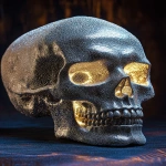 **patchwork beads telomere skull glowing LED Native American --s 250 --v 6.1 --ar 3:4 --cref <https://s.mj.run/2WTFRFHEf-Q>** - Image #4 <@548015168957972483>