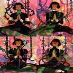 **technofascism panopticon --sref 1999999999 1999999991 416557976 2252558232 698008135 1078492728 2187294478 217414415 416417418 7337 80085 696969 47 73 97 100 --sv 4 --p 9h3xora --niji 6 --ar 3:4 --raw** - Variations (Strong) by <@948741381743083580> (relaxed)