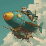 **an airshipper named Mr. Dendrokinetic --ar 5:7 --v 7.0 --raw** - Image #1 <@1071135204846096475>