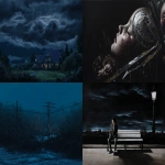**Hyperreal conceptual paintings style, intriguing and enigmatic-cinematic atmosphere, clear image, surrealism, scar night, hdr, highly detailed, style raw --p zhav629 --chaos 10 --exp 10 --s 5 --ar 3:2 --v 7.0** - <@1008993788670263326> (fast)